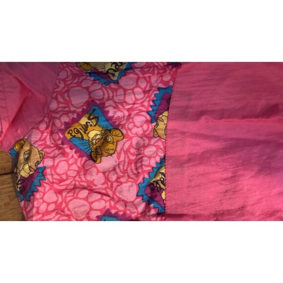 Vintage Disney The Lion King 90s Windbreaker Jacket  AND Simba Nala Jeans SZ 10 - Picture 12 of 16